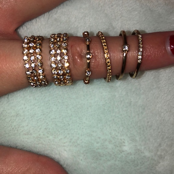 FREE W PURCHASE Assorted Stacking Rings - Picture 4 of 5